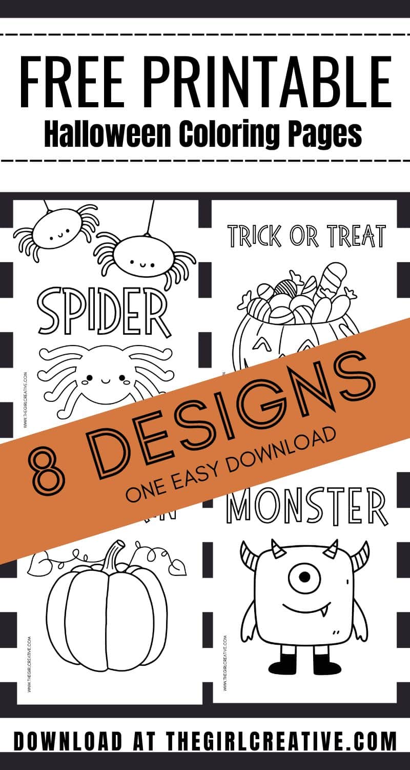 Halloween Coloring Sheets for Kids