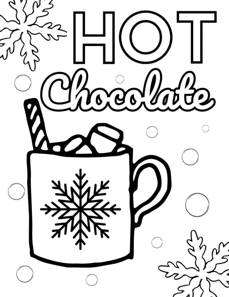 Free Printable Winter Coloring Pages That Kids of All Ages Will Enjoy ...