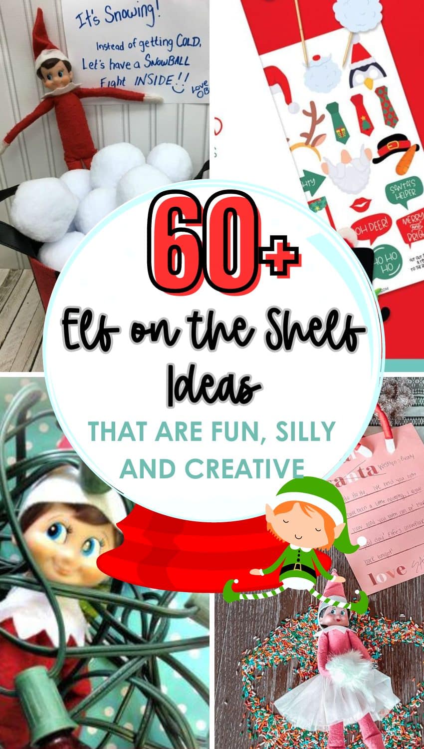 Elf on the Shelf Ideas that are Fun, Silly and Creative