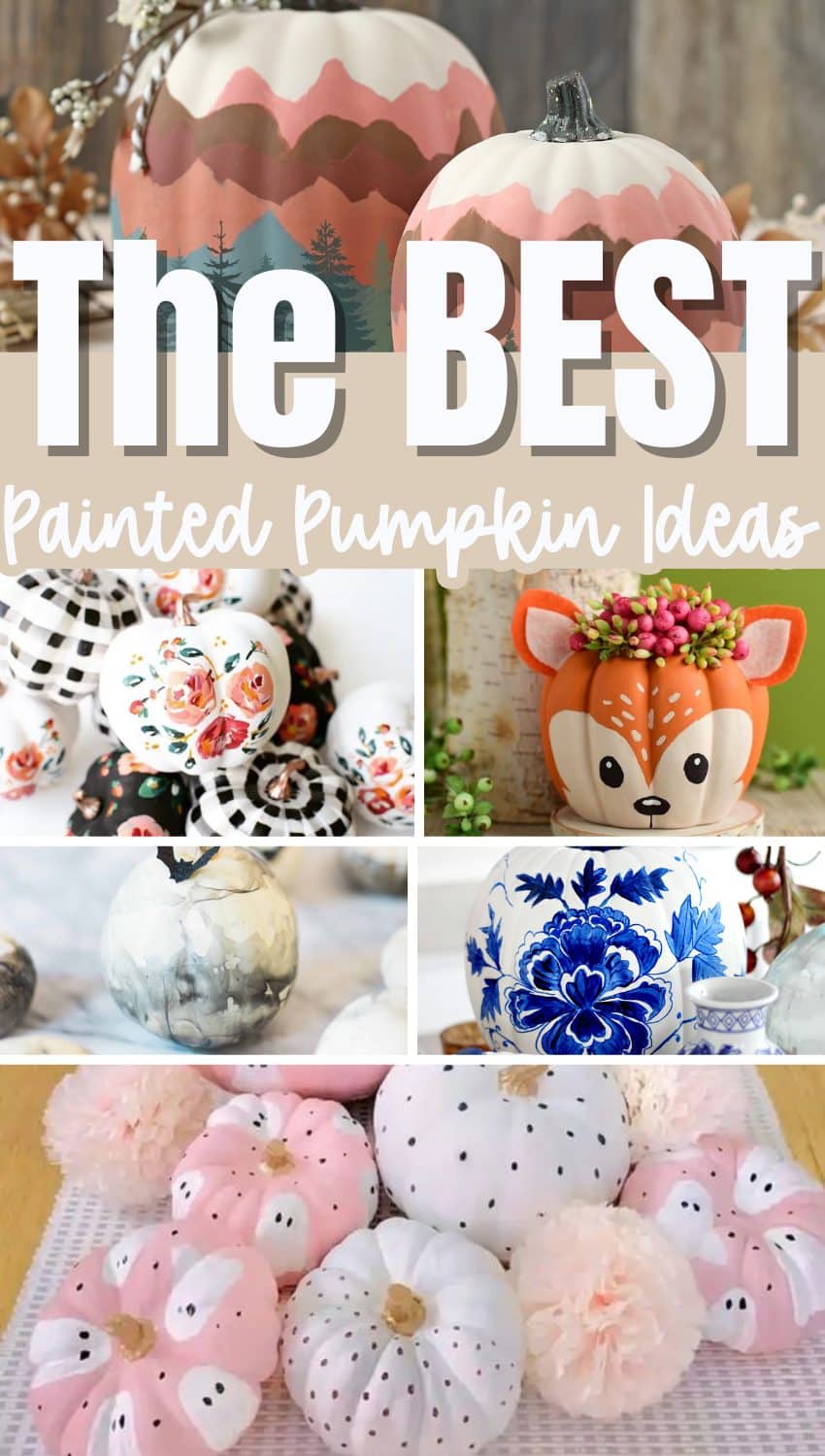 Creative Pumpkin Painting Ideas for Fall and Halloween Decor