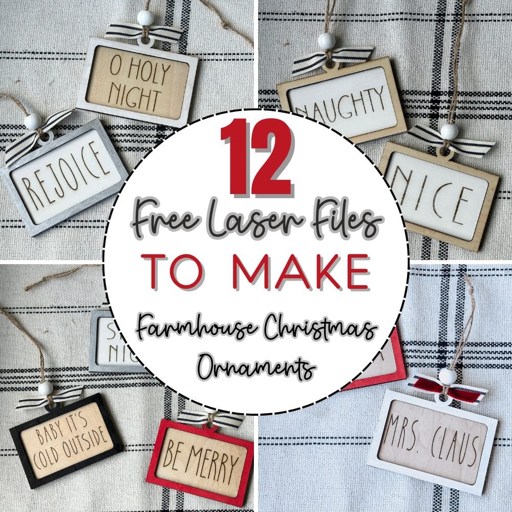 Easy DIY Farmhouse Christmas Ornaments That You Can Make and Gift This Holiday Season