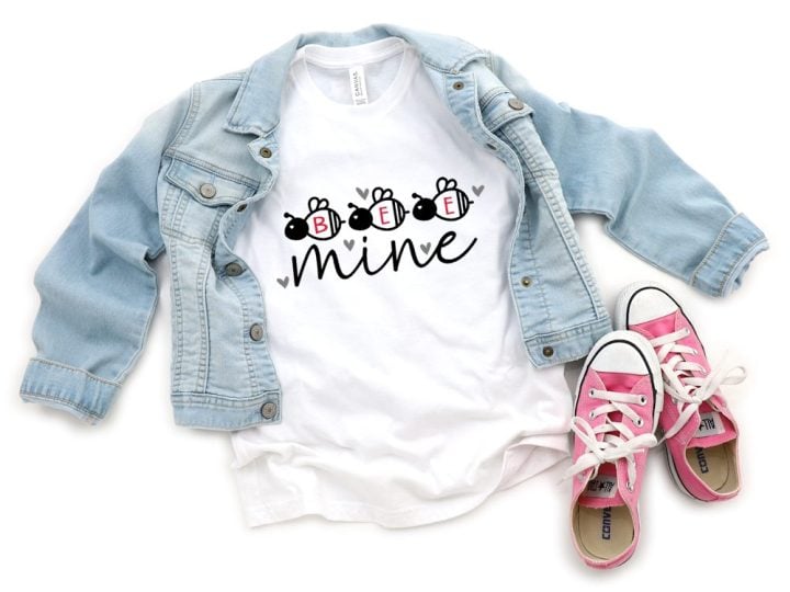 Bee Mine Mockup Shirt