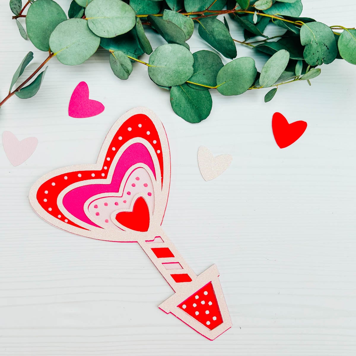 Layered Heart SVG By Sarah Christie