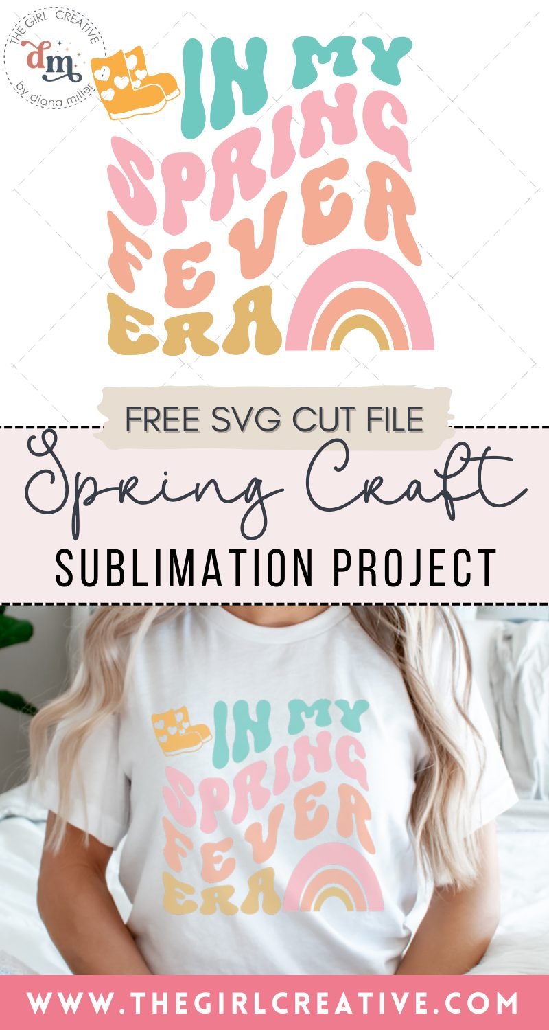 Spring Craft Sublimation Project
