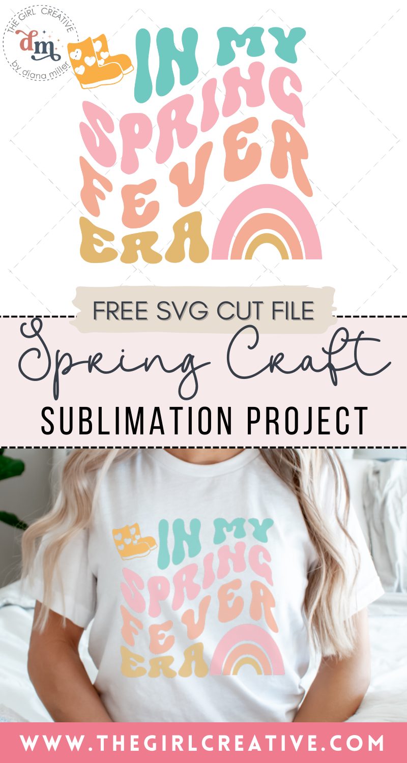 Spring Craft Sublimation Project