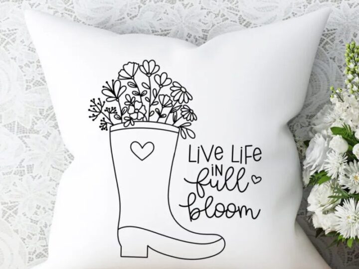 boot flower