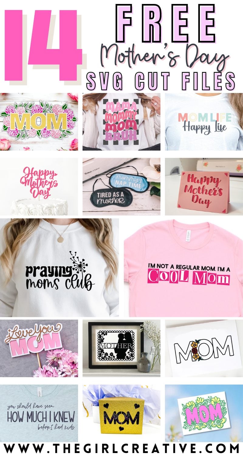 14 Free SVGs for Mothers Day 1