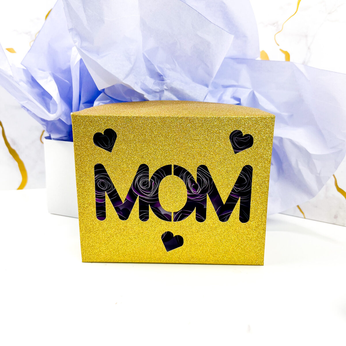 Dinosaur Mama Shadowbox Giftbox