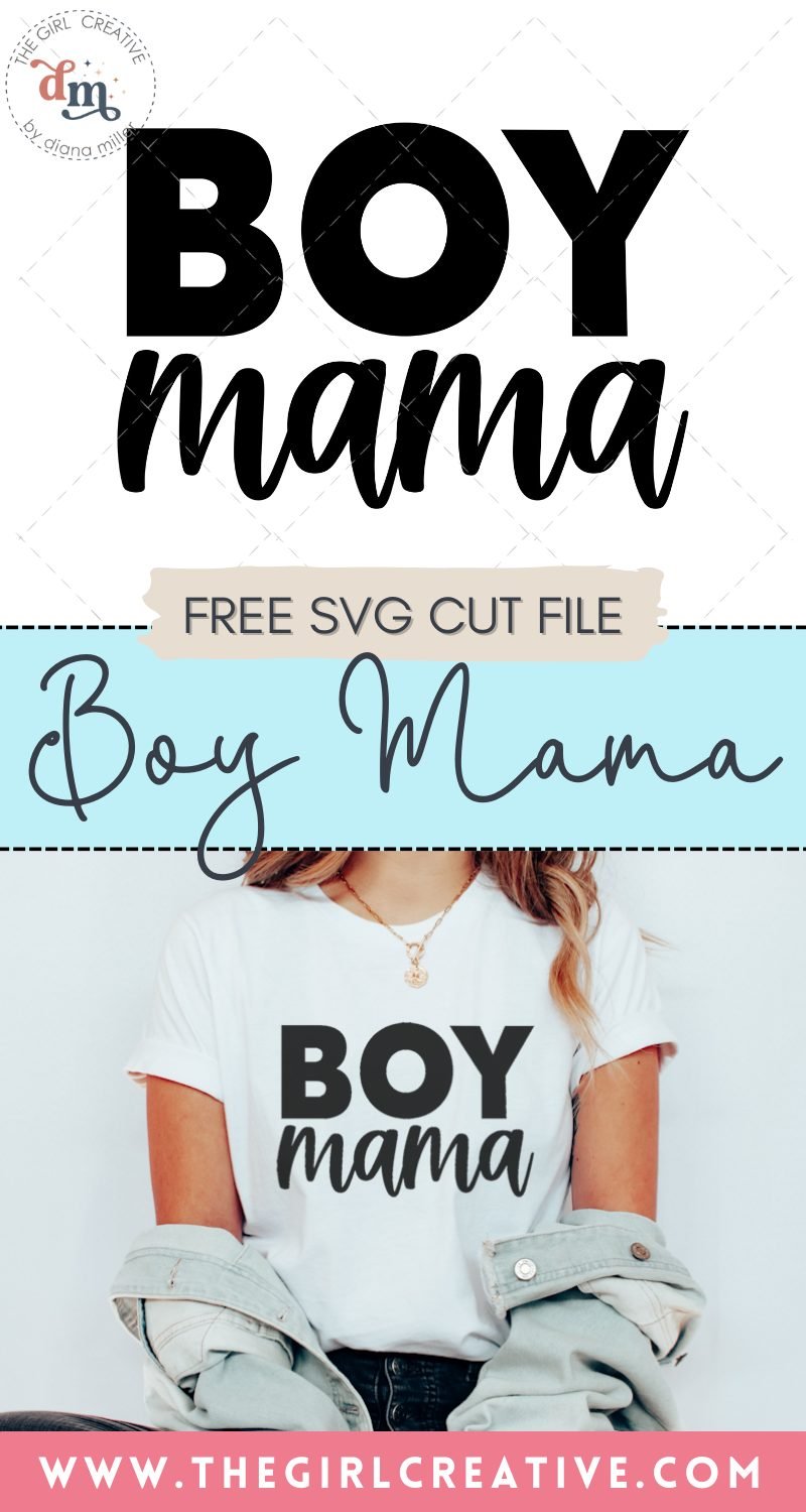 Free Boy Mama SVG