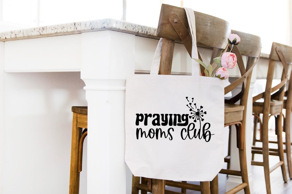 Praying Moms Club Tote Bag