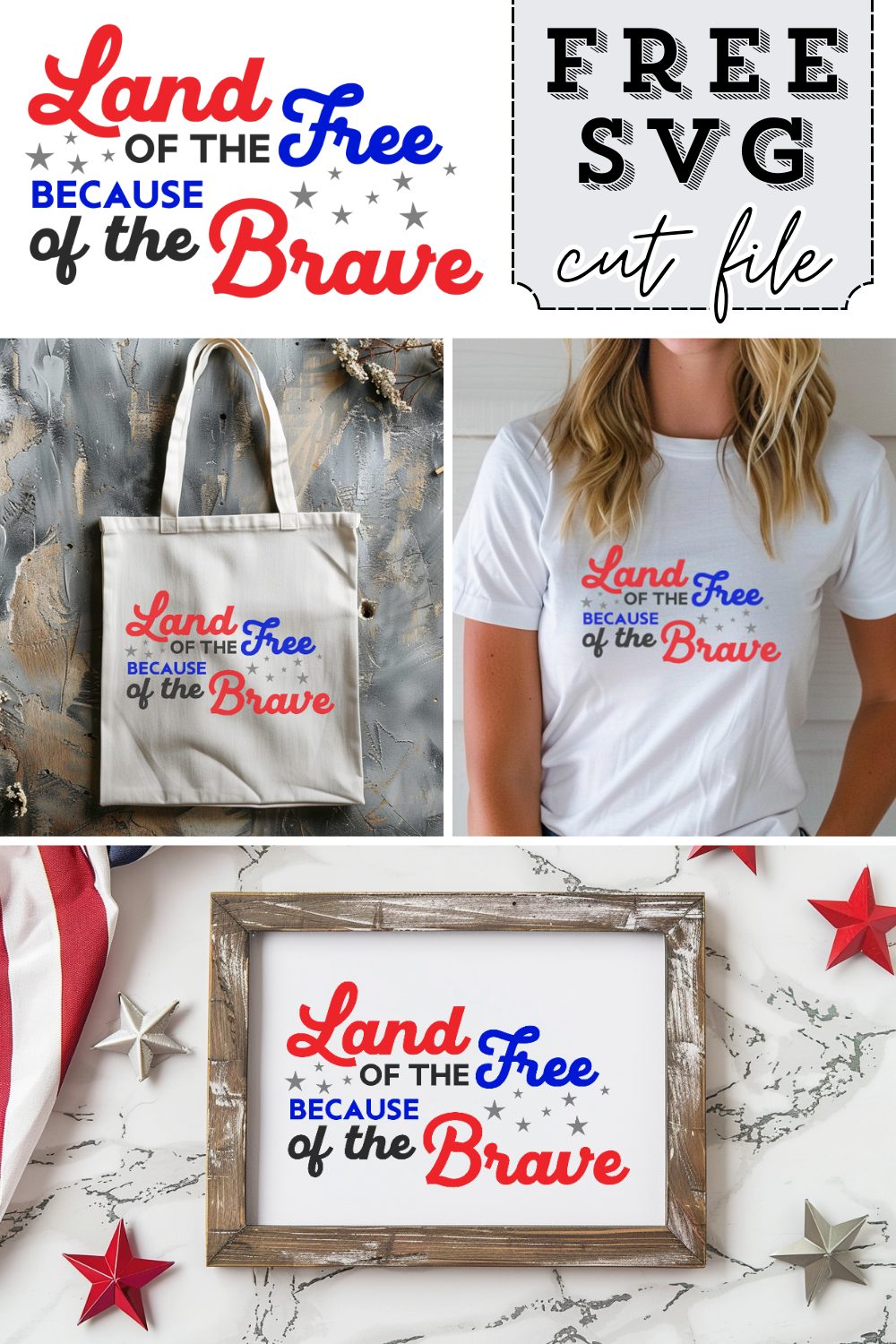 Free Patriotic SVG Cut Files
