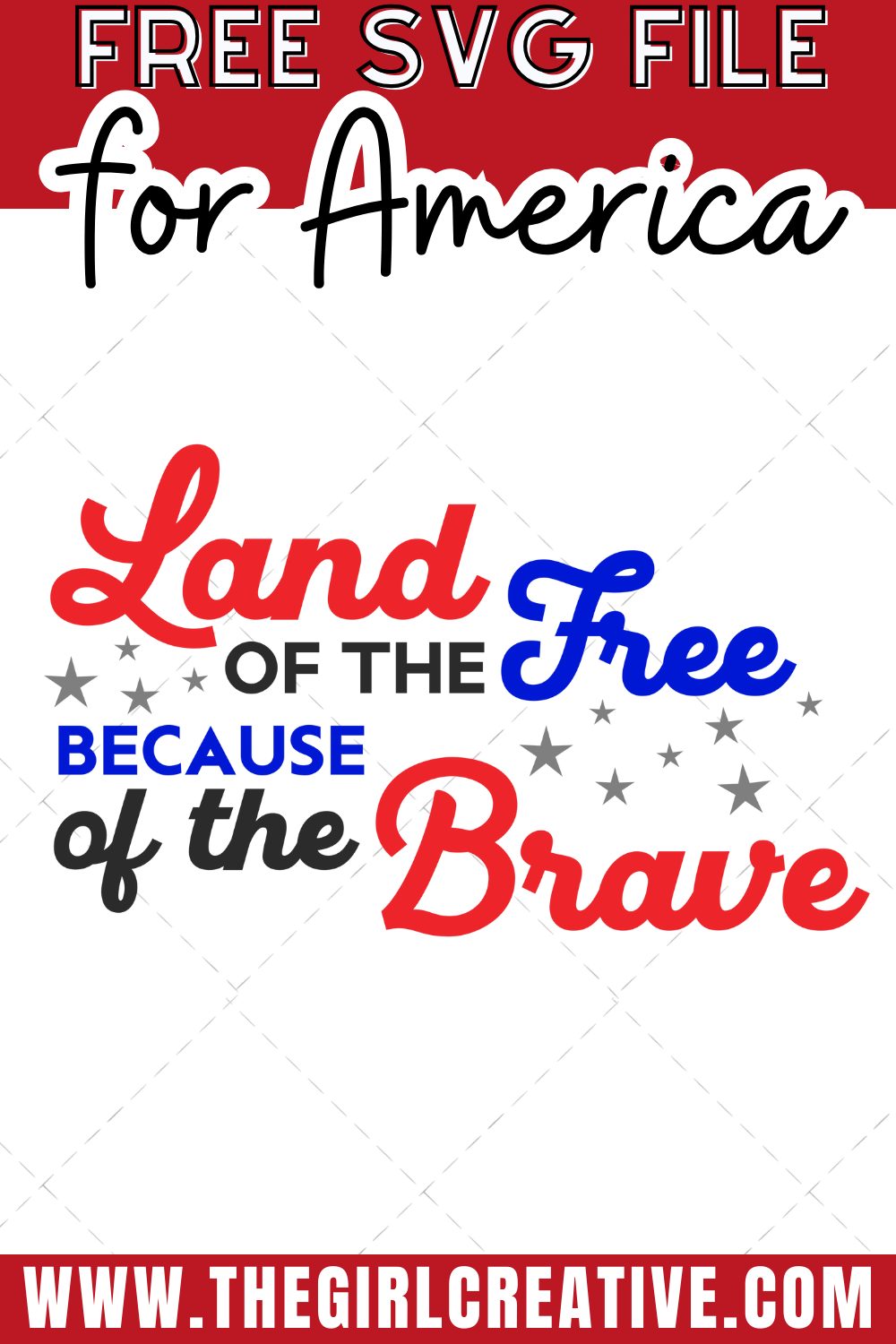 Proud to Be an American Free SVGs