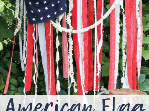 american flag backdrop
