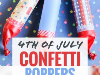 4th of july confetti poppers DIY