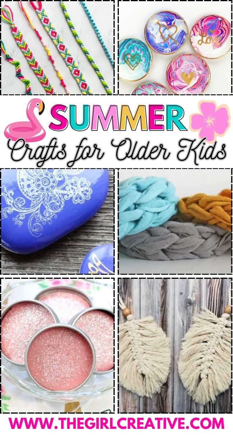 Summer Crafts for Older Kids