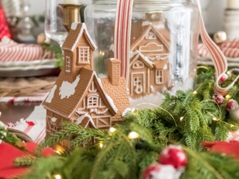Whimsical Gingerbread Christmas Tablescape 17 Midwest Life and Style Blog