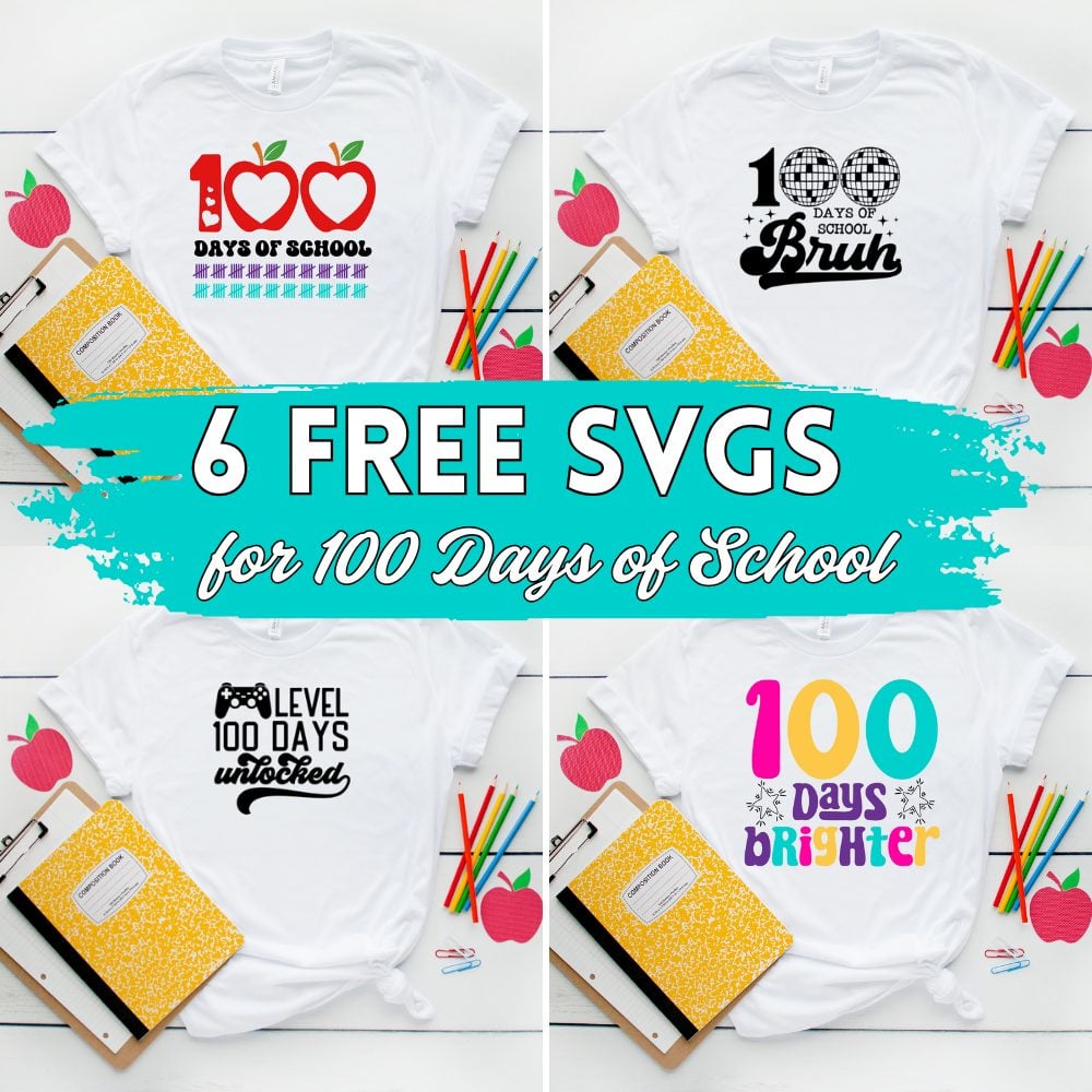 100 Days of School shirts