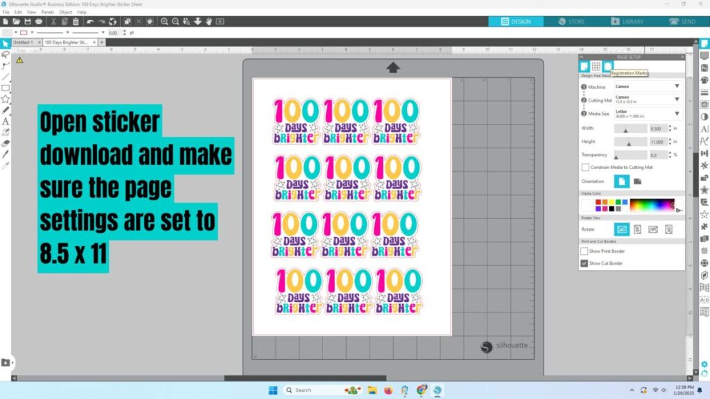 Page Setup