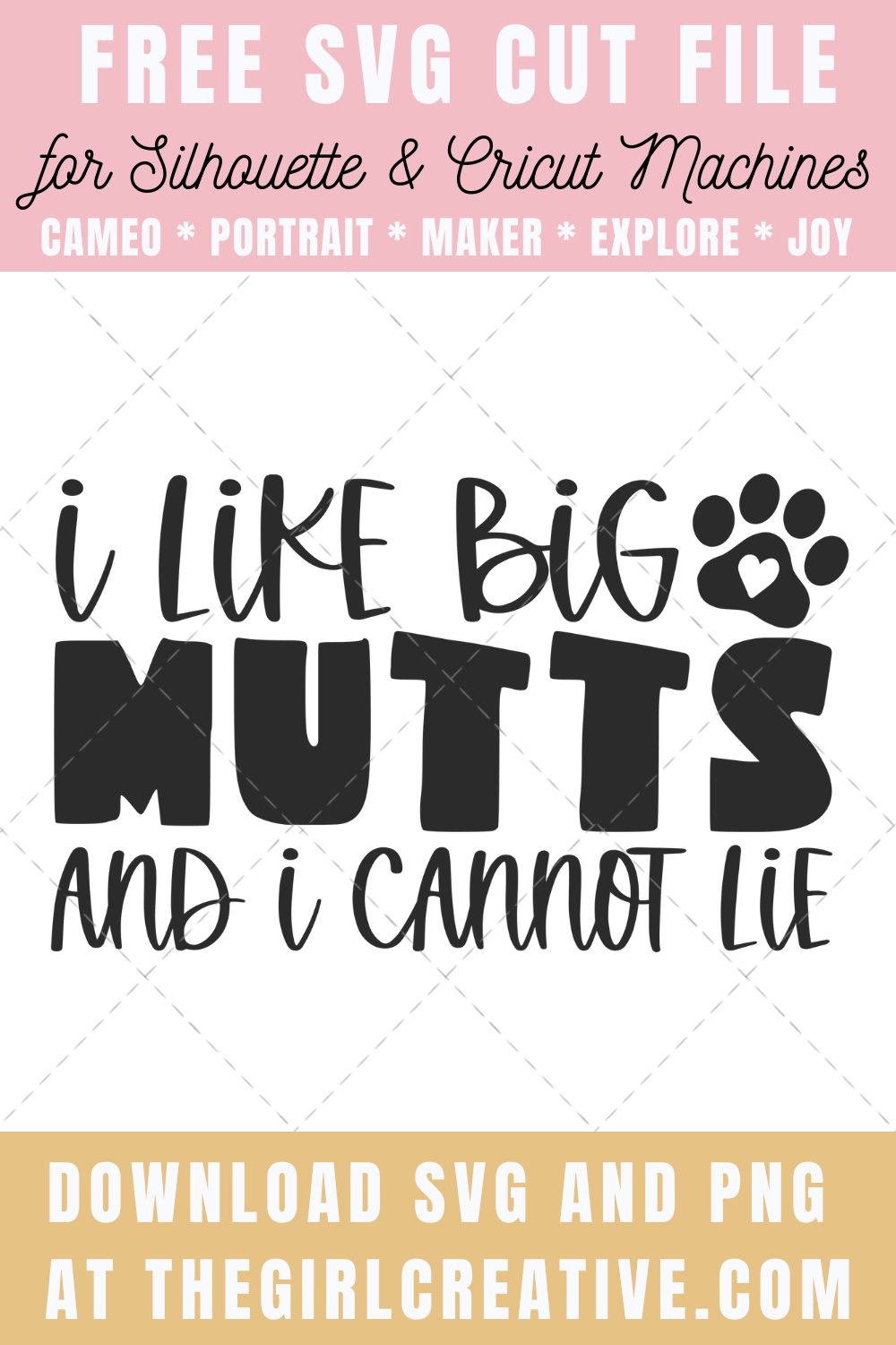 I Like Big Mutts And I Cannot Lie SVG