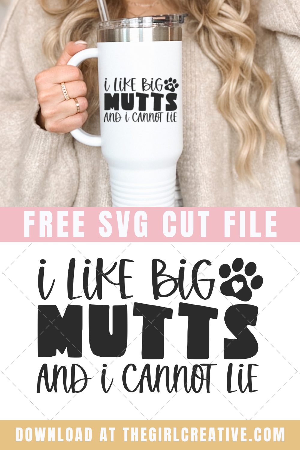 I Like Big Mutts and I Cannot Lie tumbler