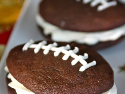 football whoopie pies
