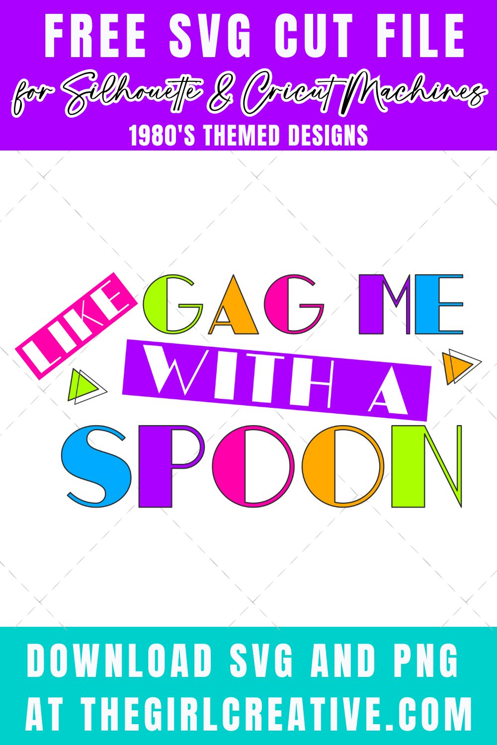 Free 1980s Themed SVG Files FREE