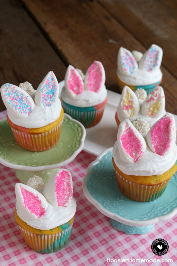 Easter cupcakes-Bunny 