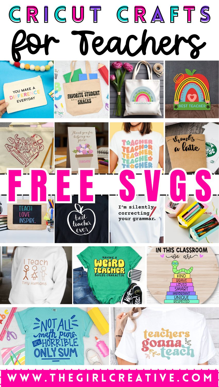 Free Teacher SVGs