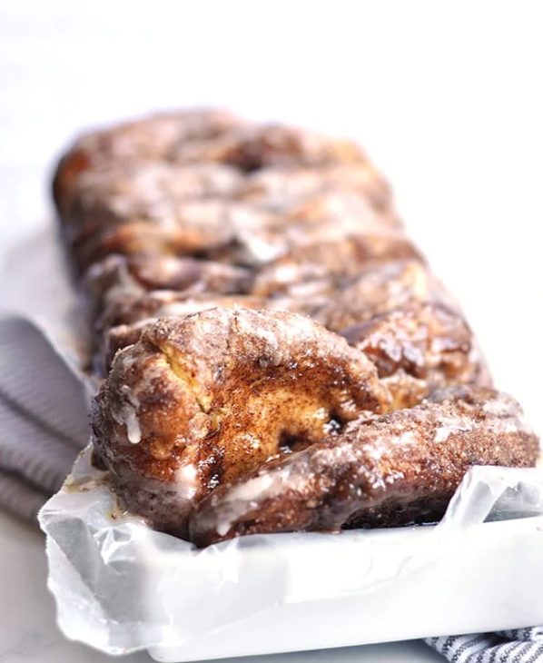 cinnamon roll pull apart bread