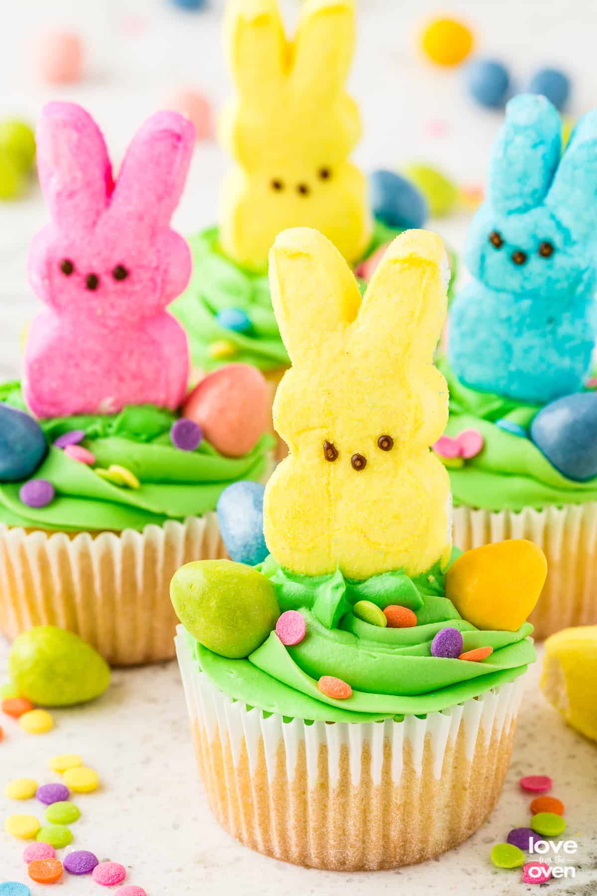 peeps cupcakes