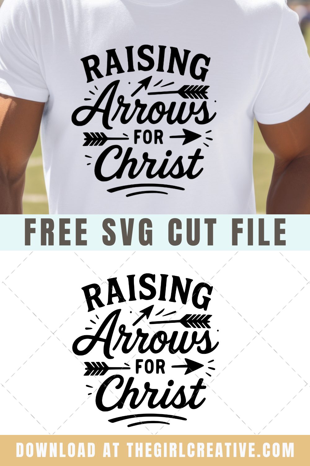Christ-themed Father's Day SVG
