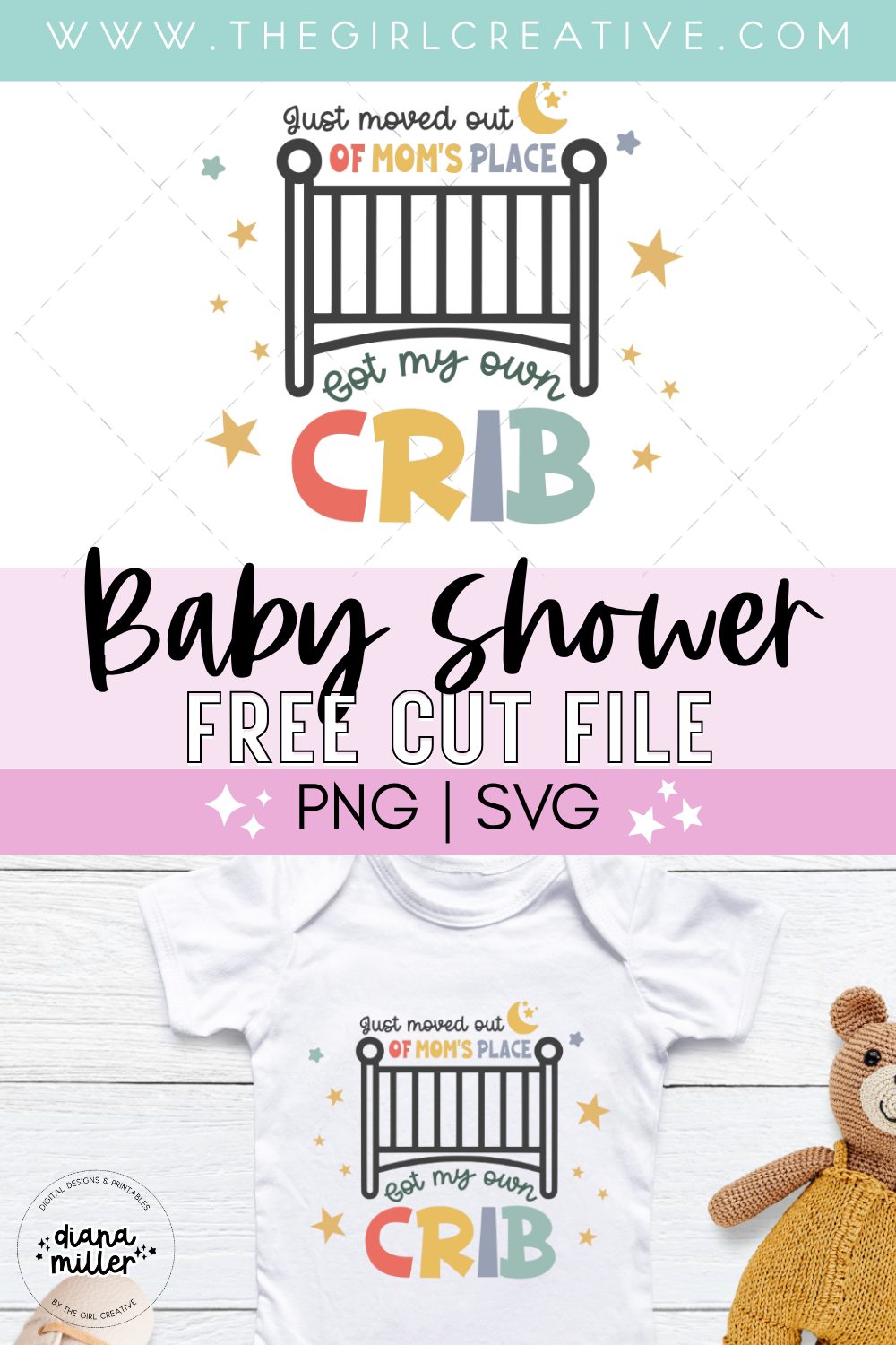 Free Baby Shower SVG File